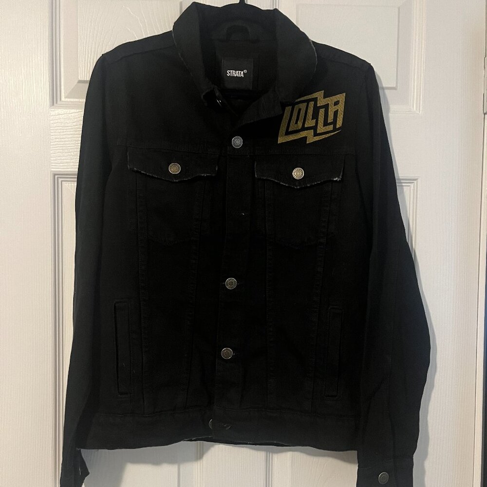 Lollapalooza - World Tour Denim Jacket - Black